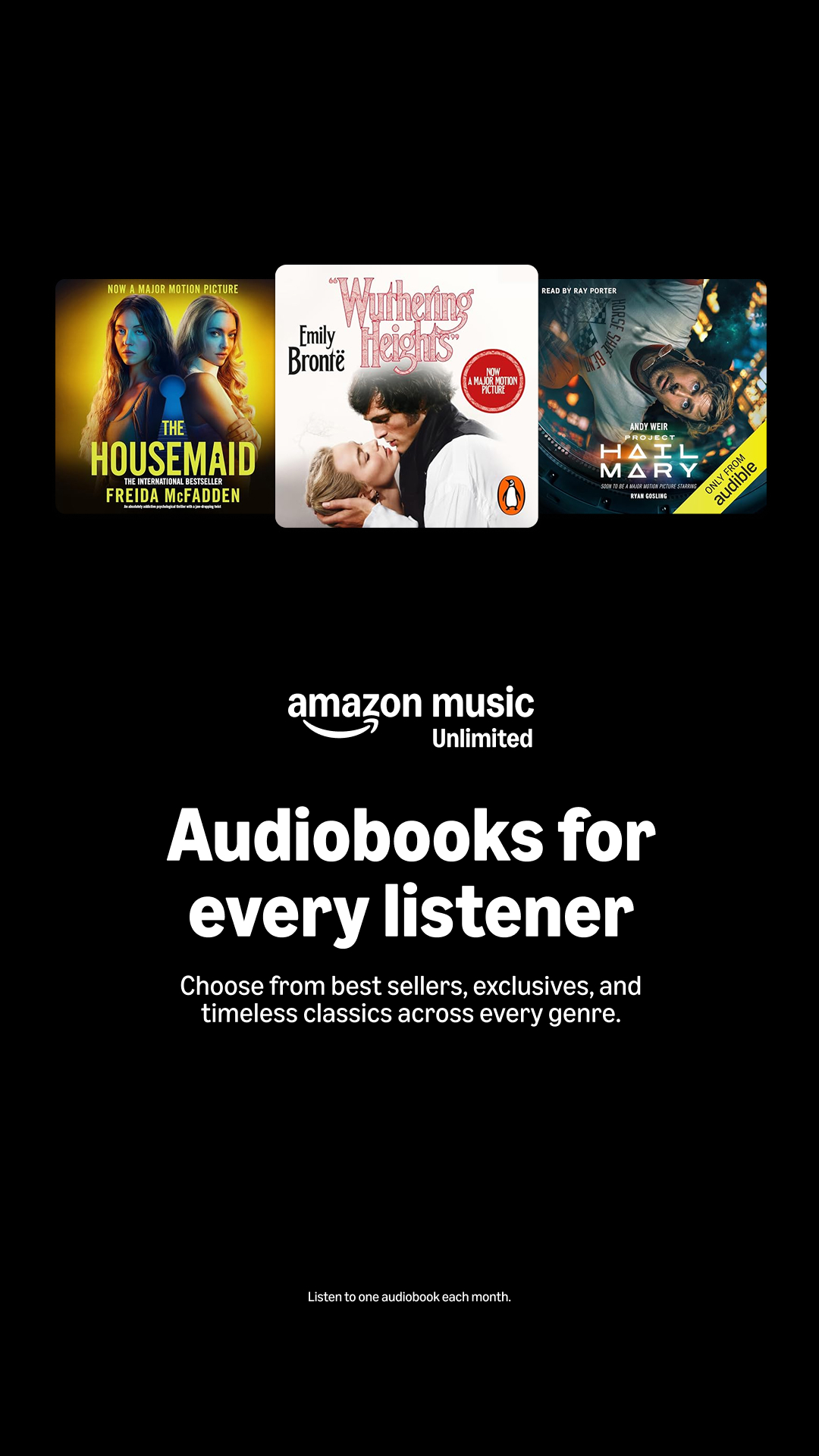 Amazon Music Facebook ad