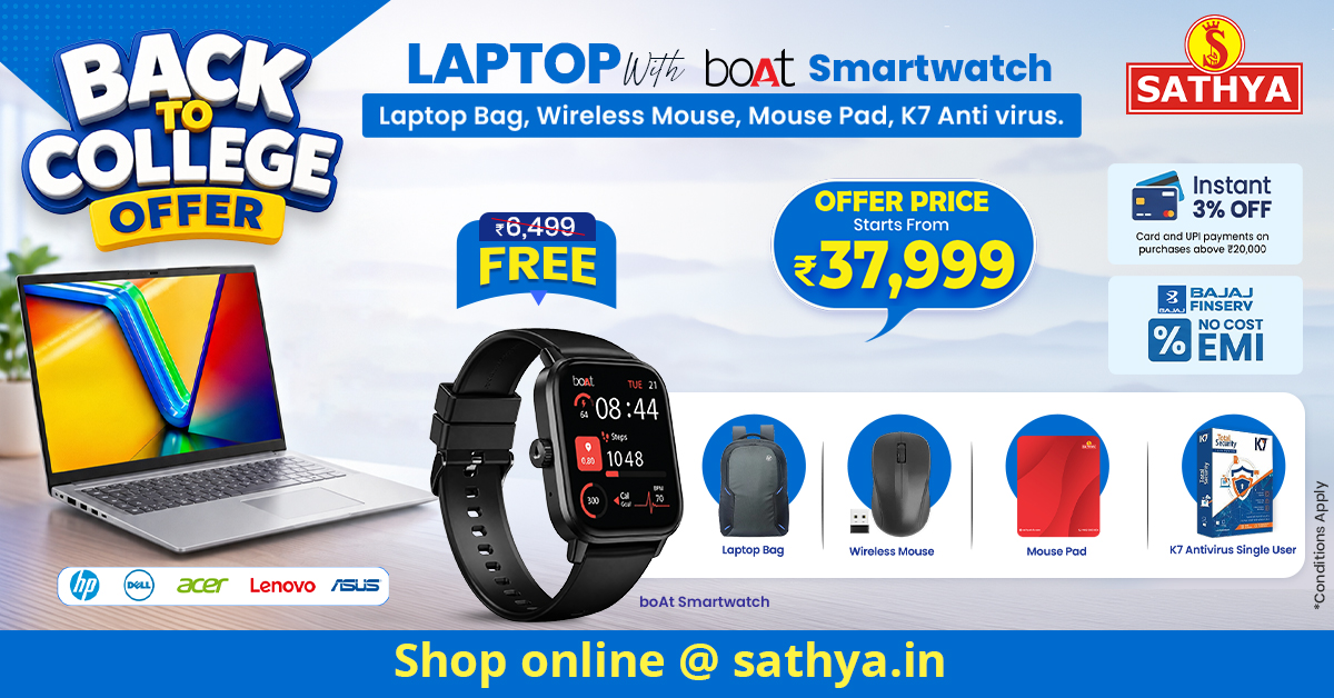SATHYA Technosoft Facebook ad from Jul 20, 2026