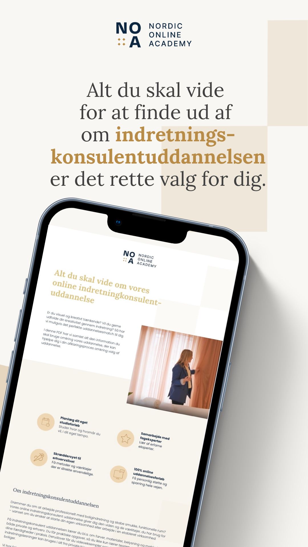 Nordic Online Academy Facebook ad