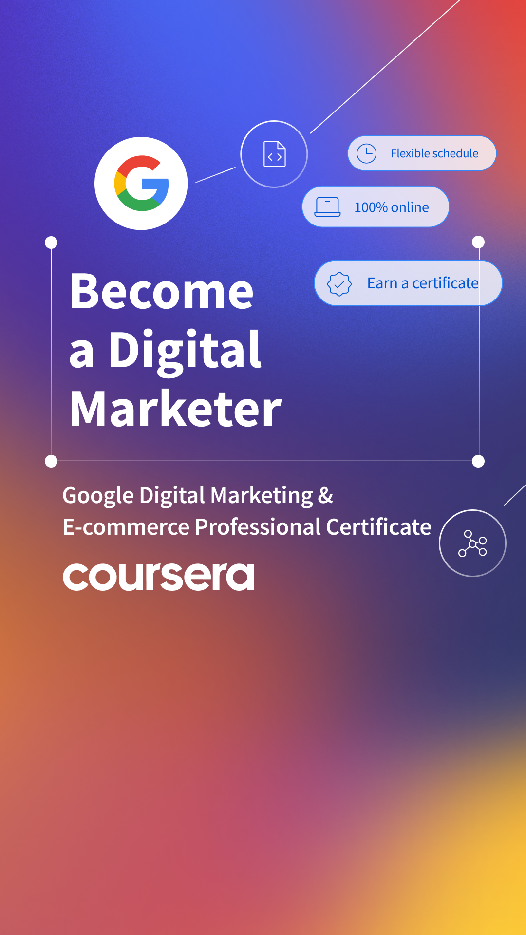 Coursera Facebook ad