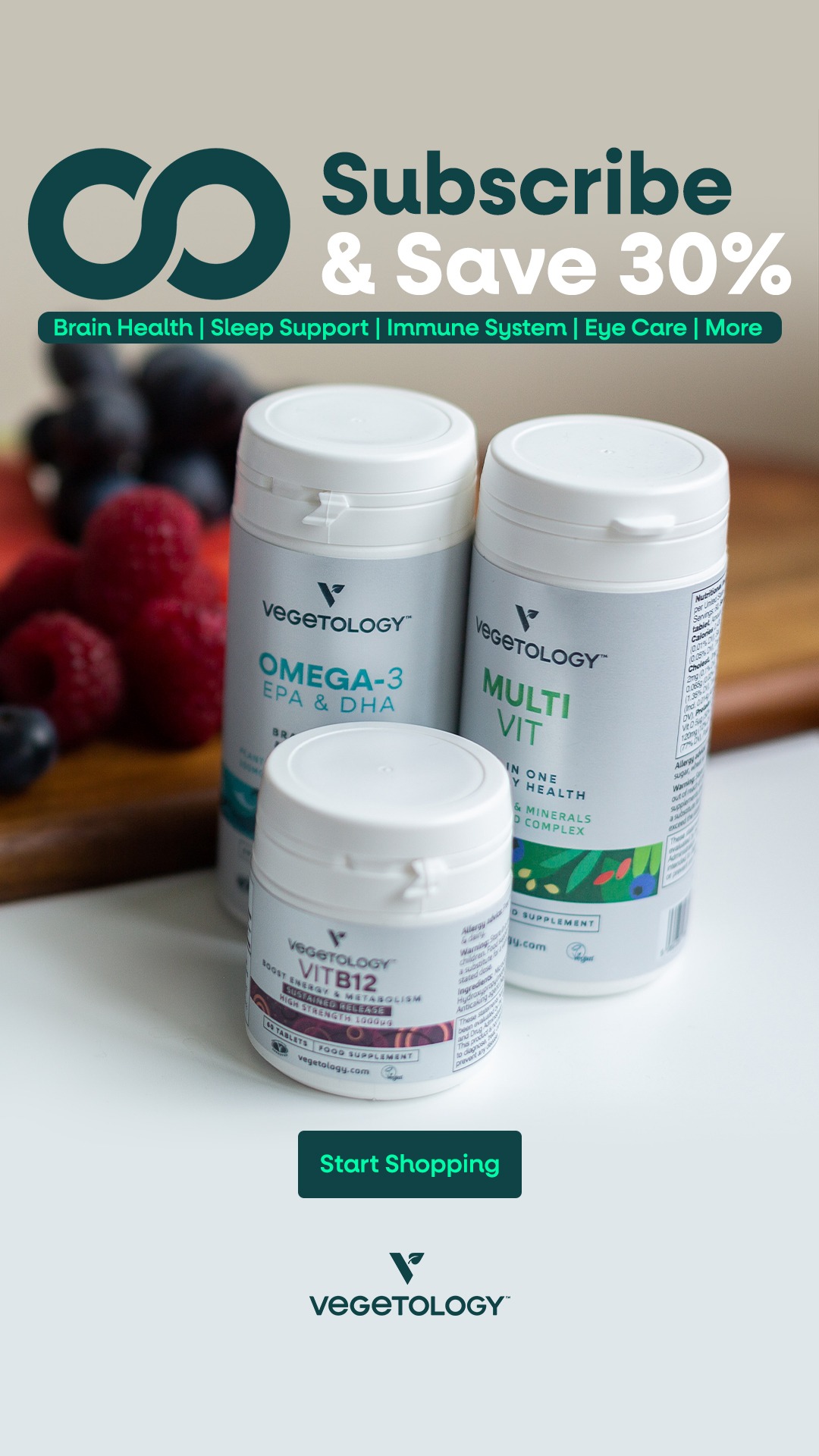 Vegetology Facebook ad