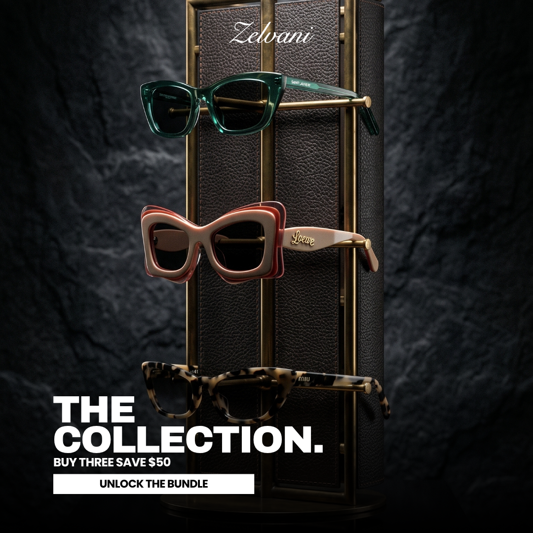 Zelvani Facebook ad: Designer Eyewear, Up To 70% Off