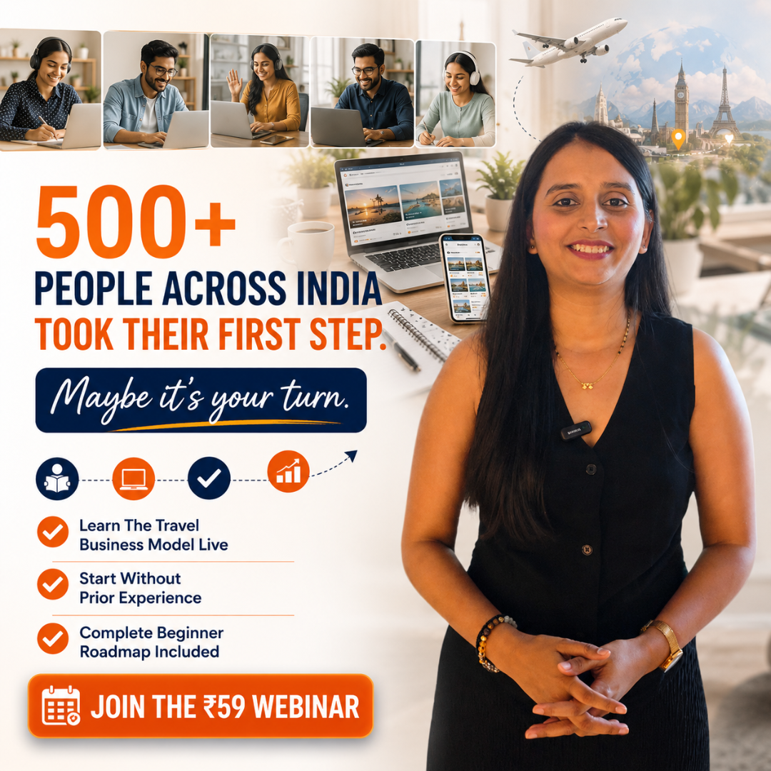 Book1Trip Facebook ad: Learn The Travel Booking Framework