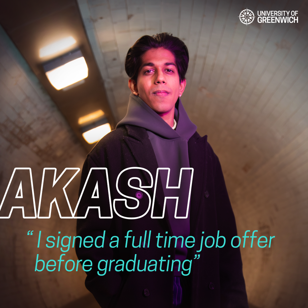 University of Greenwich Facebook ad: Limitless Potential