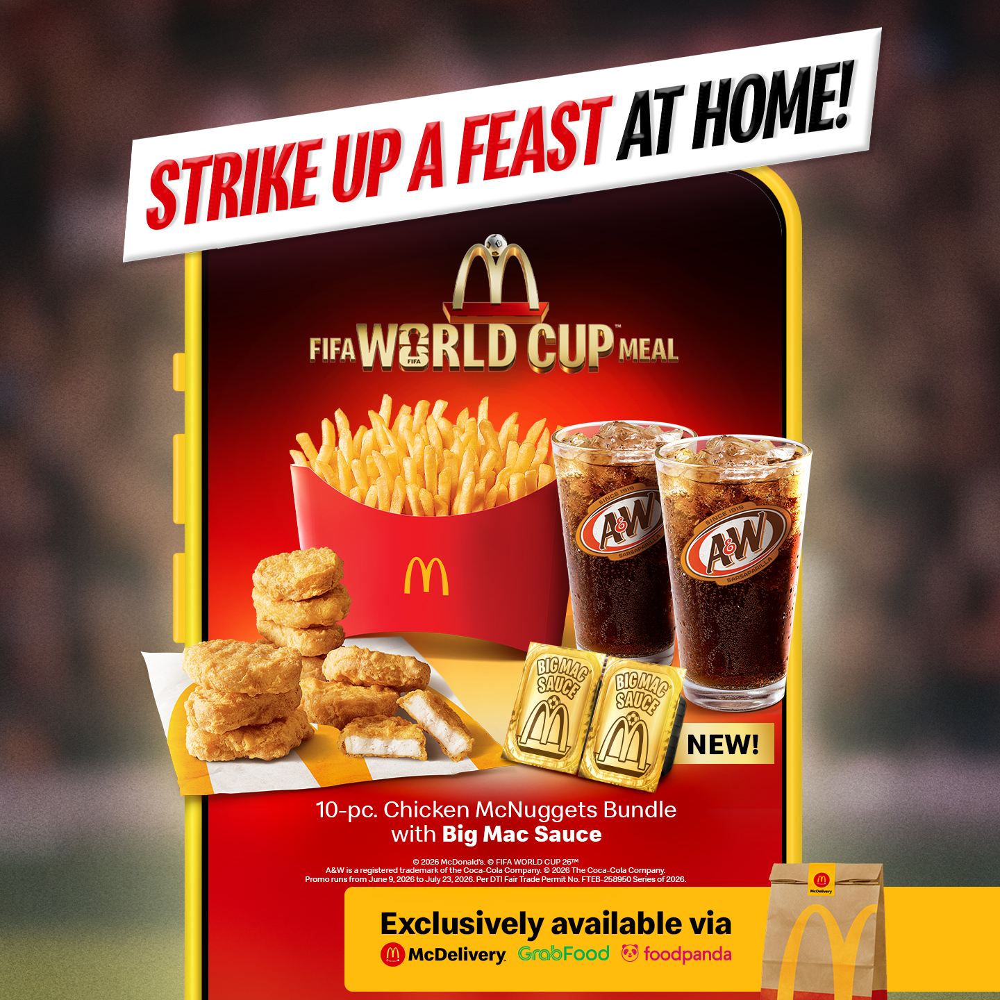 McDonald's Facebook ad