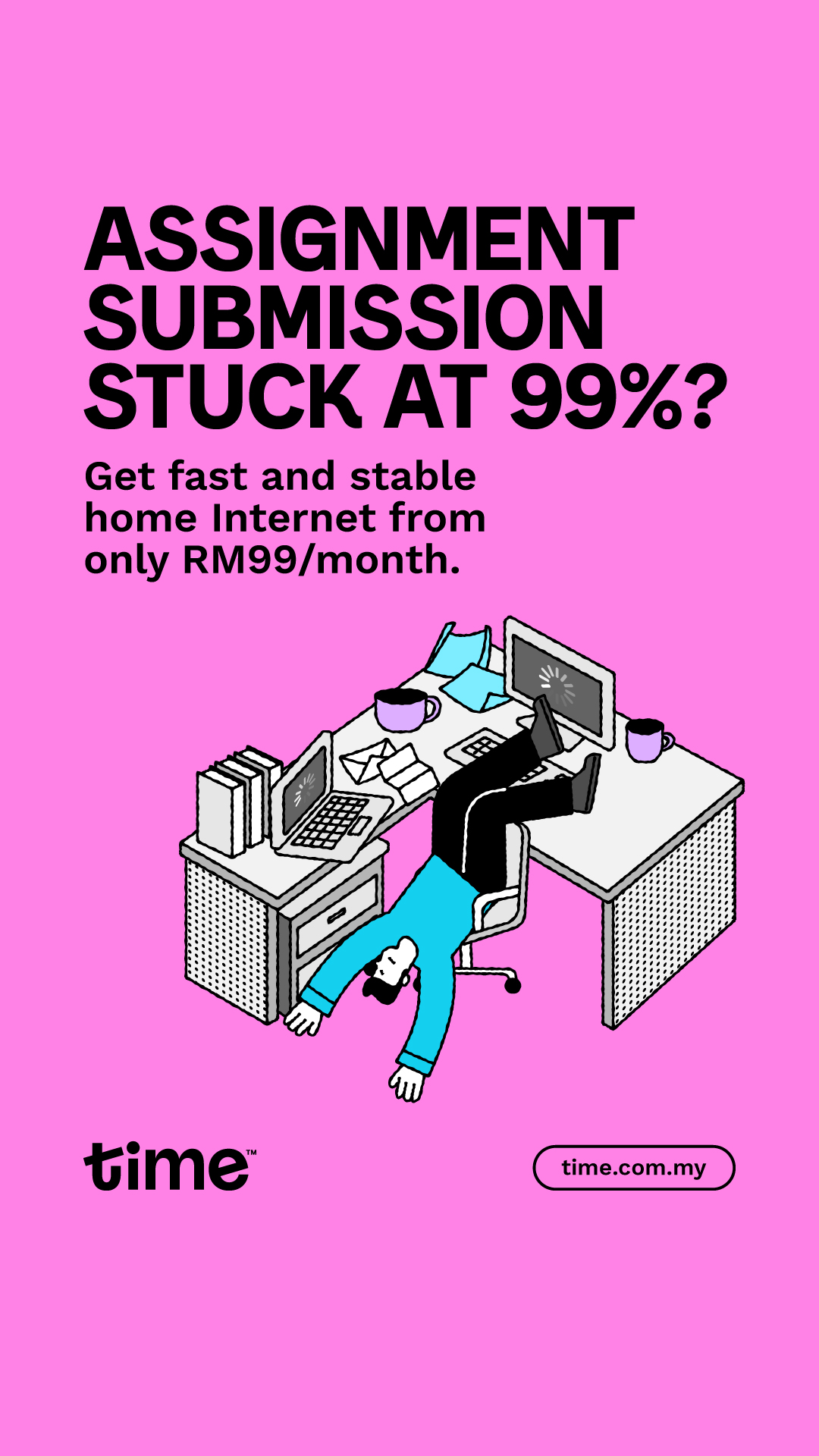 Time Internet Facebook ad