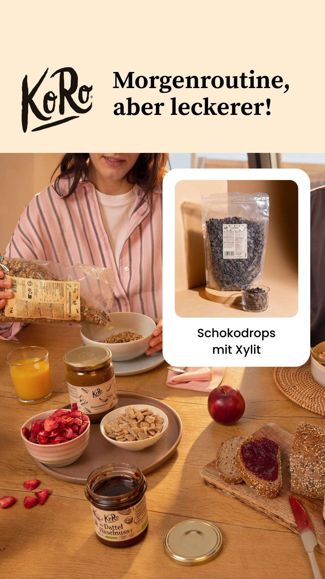 KoRo Facebook ad