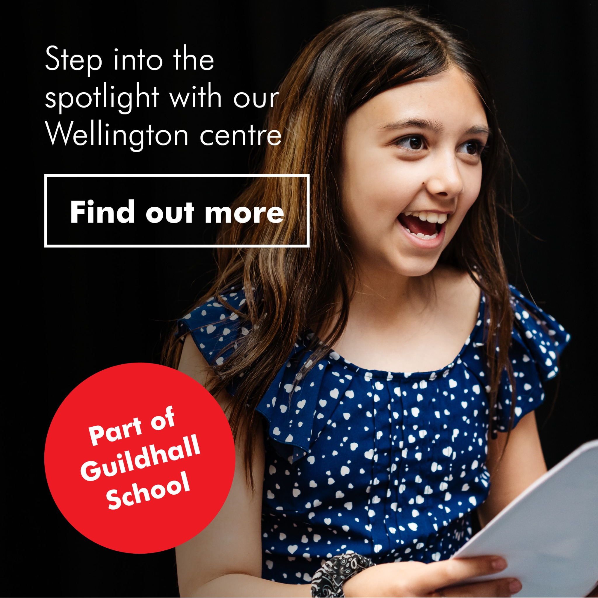 Guildhall School of Music & Drama Facebook ad