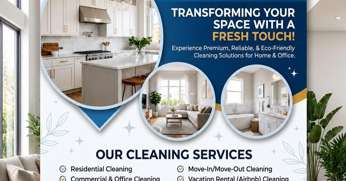 Elevated Cleaning Services  Facebook ad