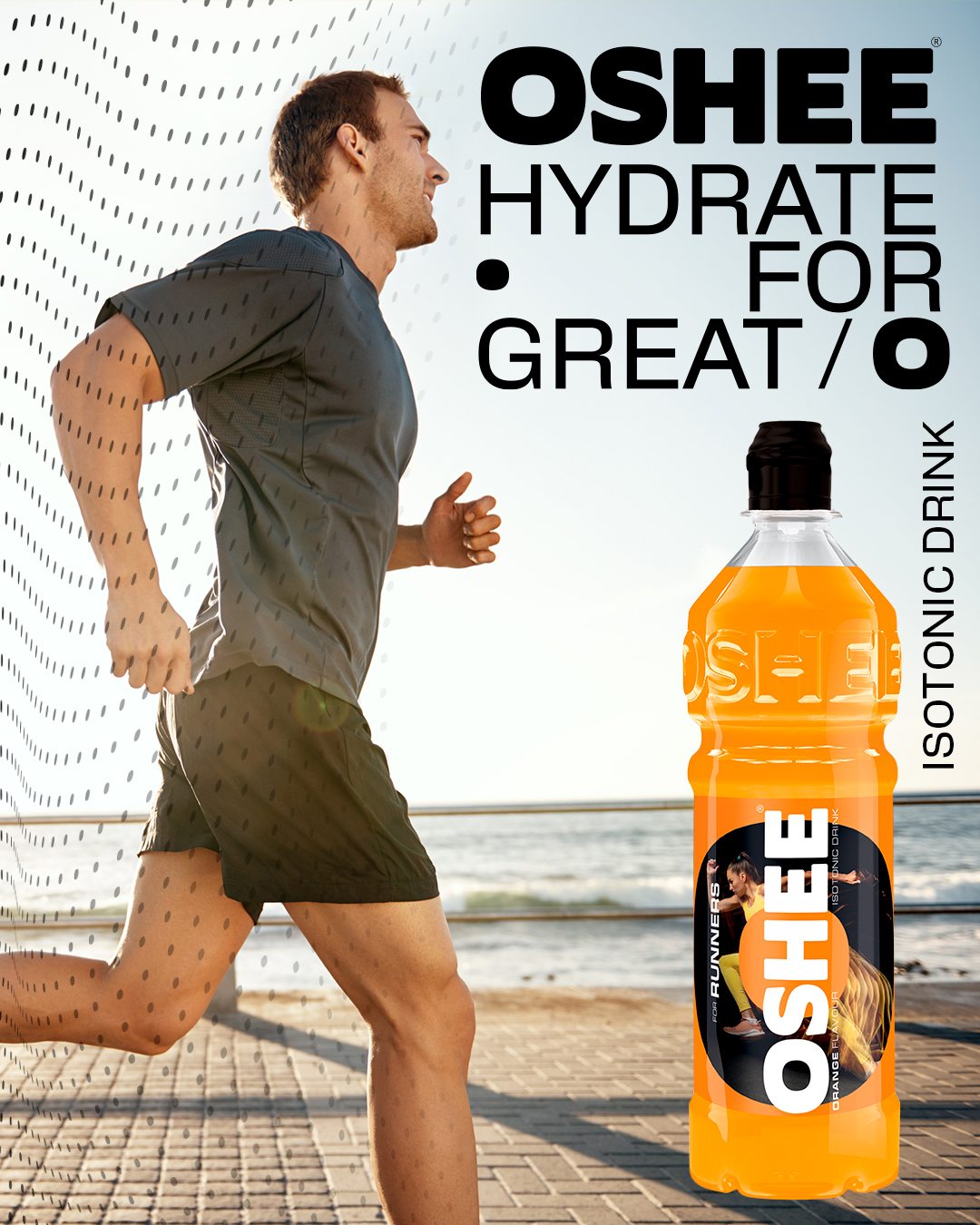 OSHEE Malta Facebook ad: Hydrate smarter