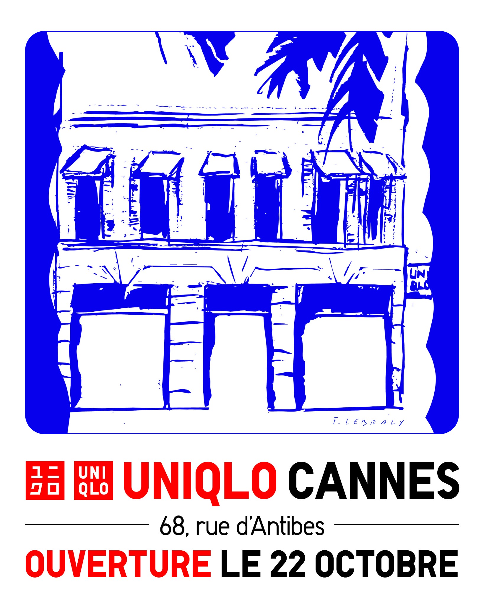Uniqlofr Facebook ad: Ouverture prochaine: UNIQLO Cannes