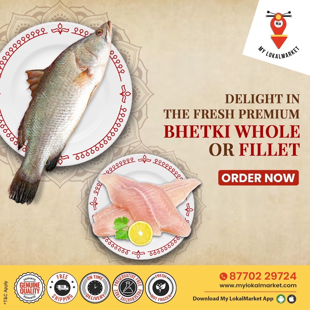 My Lokalmarket Facebook ad: Explore our premium selection of freshwater fish, each…