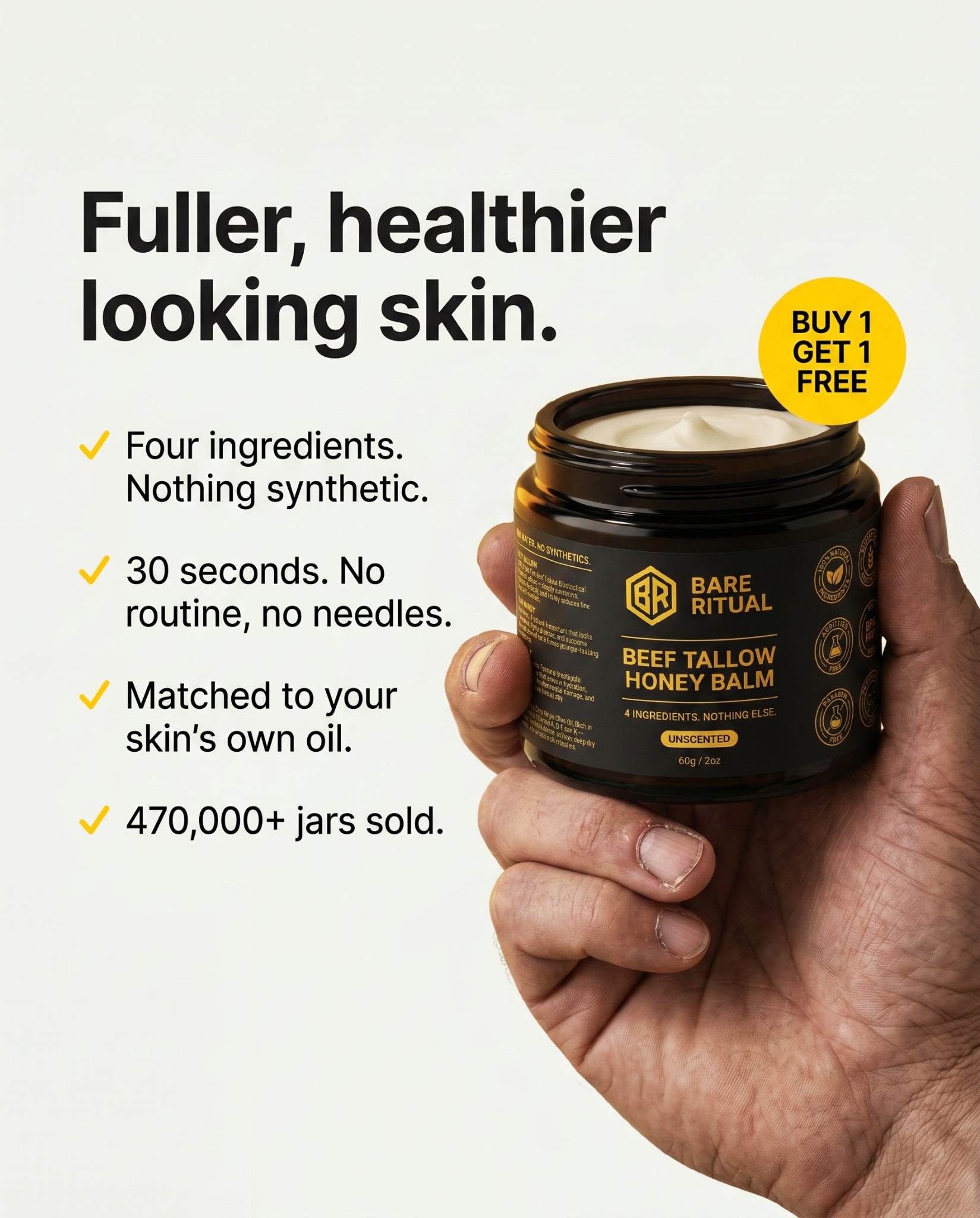 Bare Ritual Facebook ad