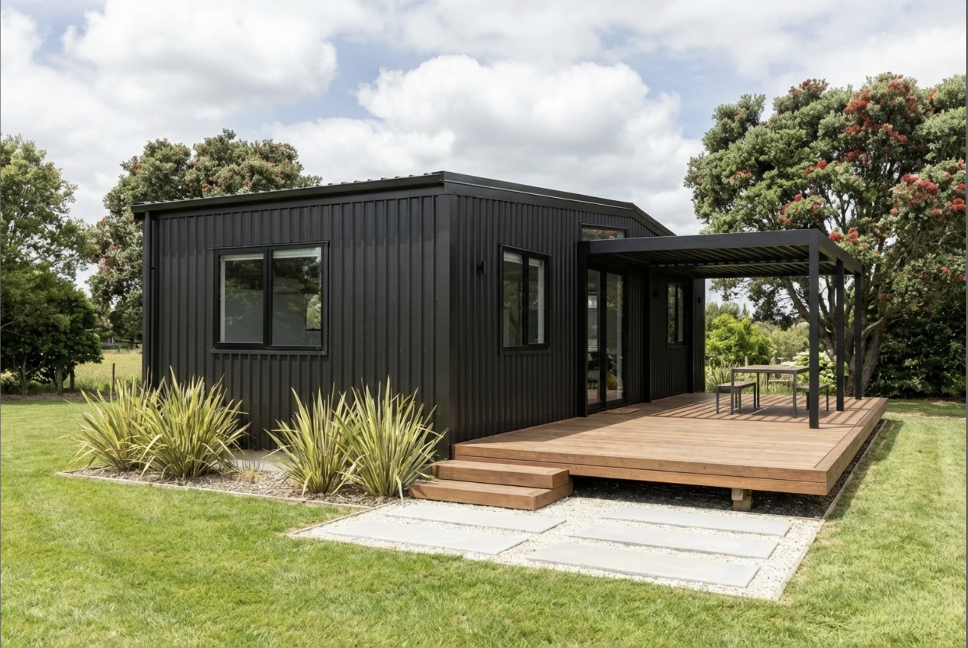 Toby Newman-Dennis Facebook ad: 48m2 Tiny Home / Granny Flat, The Harper