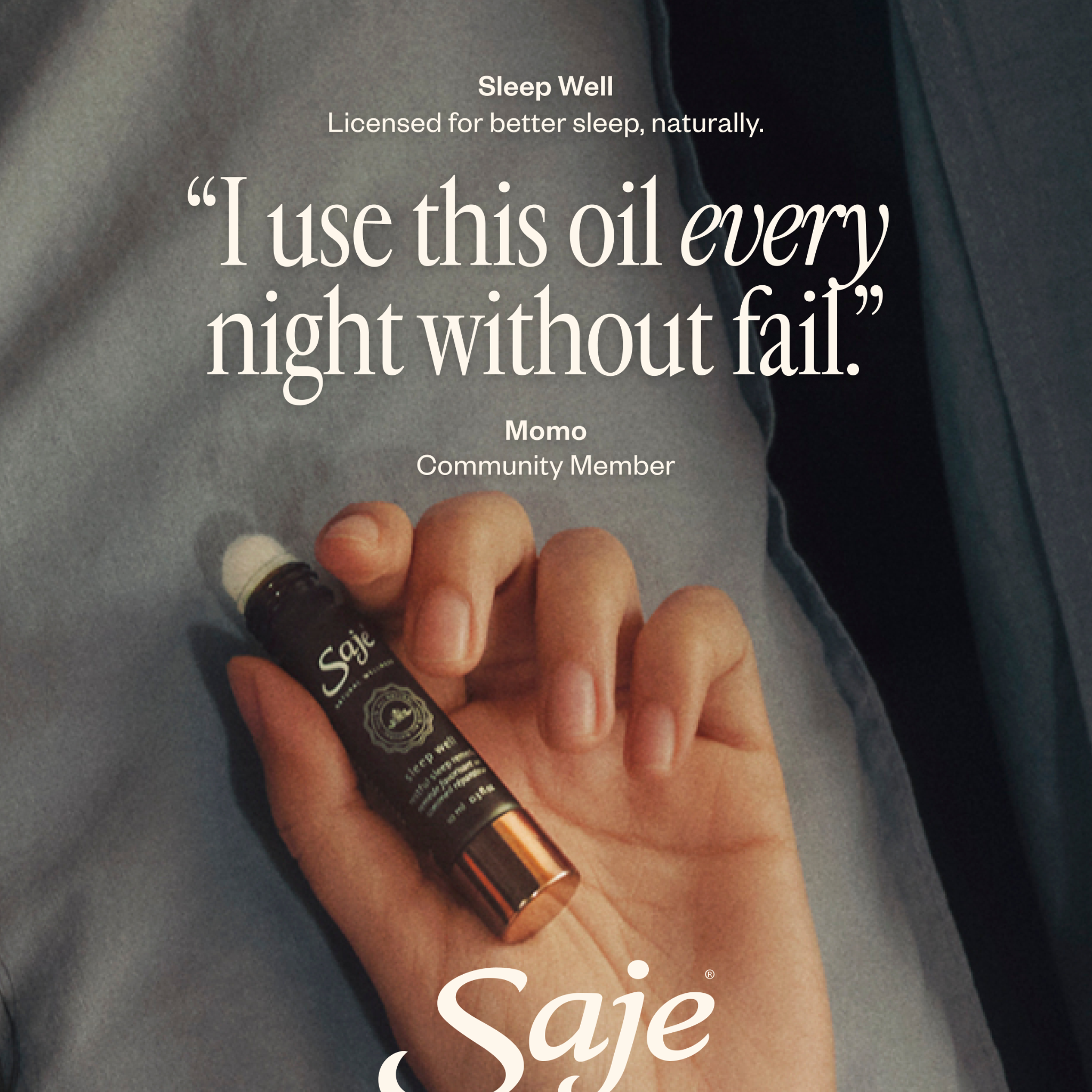 Saje Wellness Facebook ad