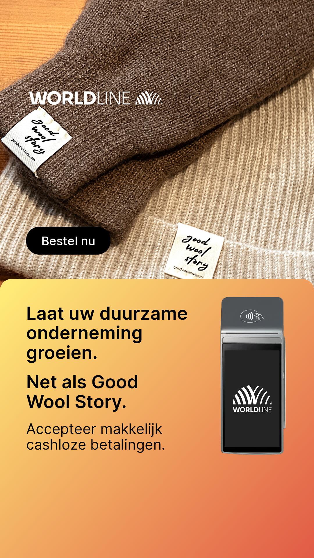Worldline België Business Facebook ad