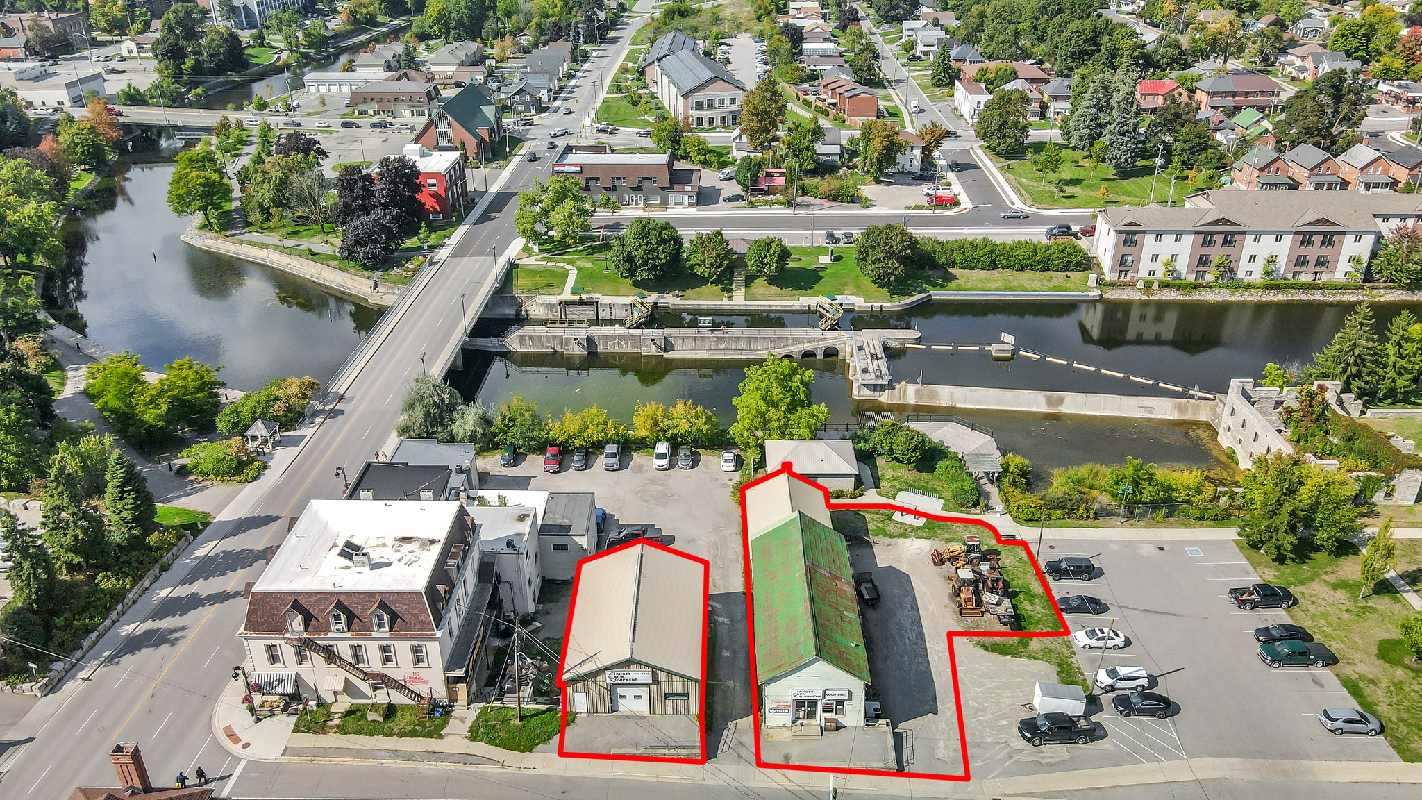 Arnott Farm Equipment Facebook ad: Riverside Commercial Property for Sale in Kawartha Lakes