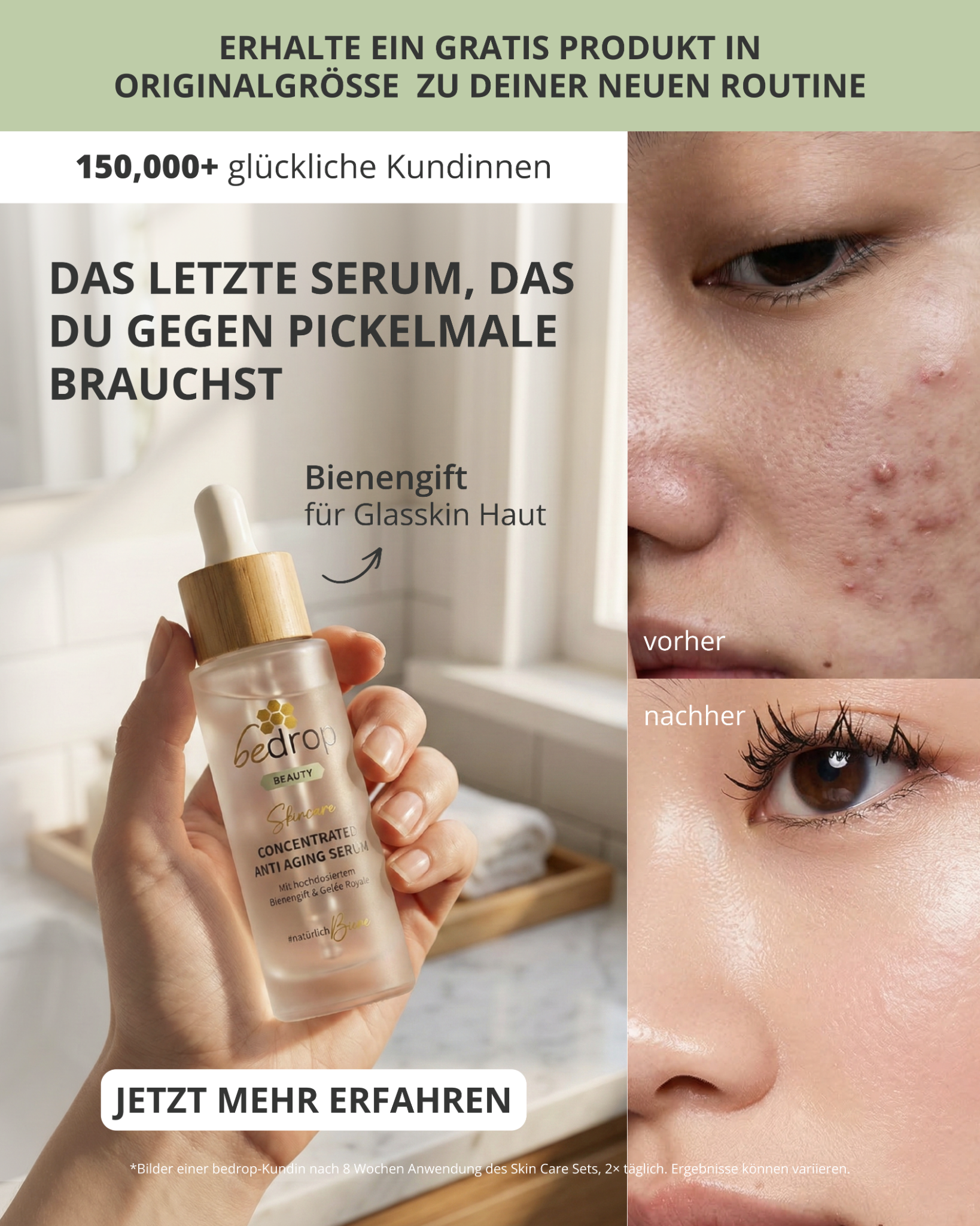 Bedrop #natürlichbiene Facebook ad