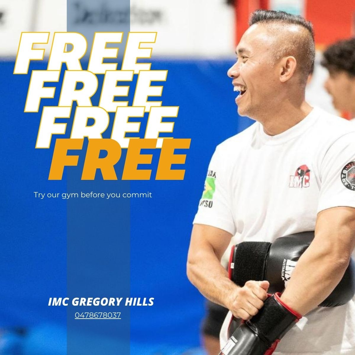 IMC Gregory Hills Martial Arts Facebook ad from Feb 1, 2026