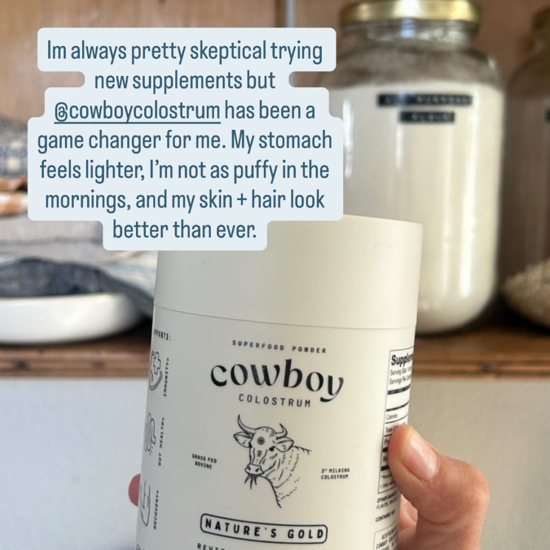 Cowboy Colostrum Facebook ad