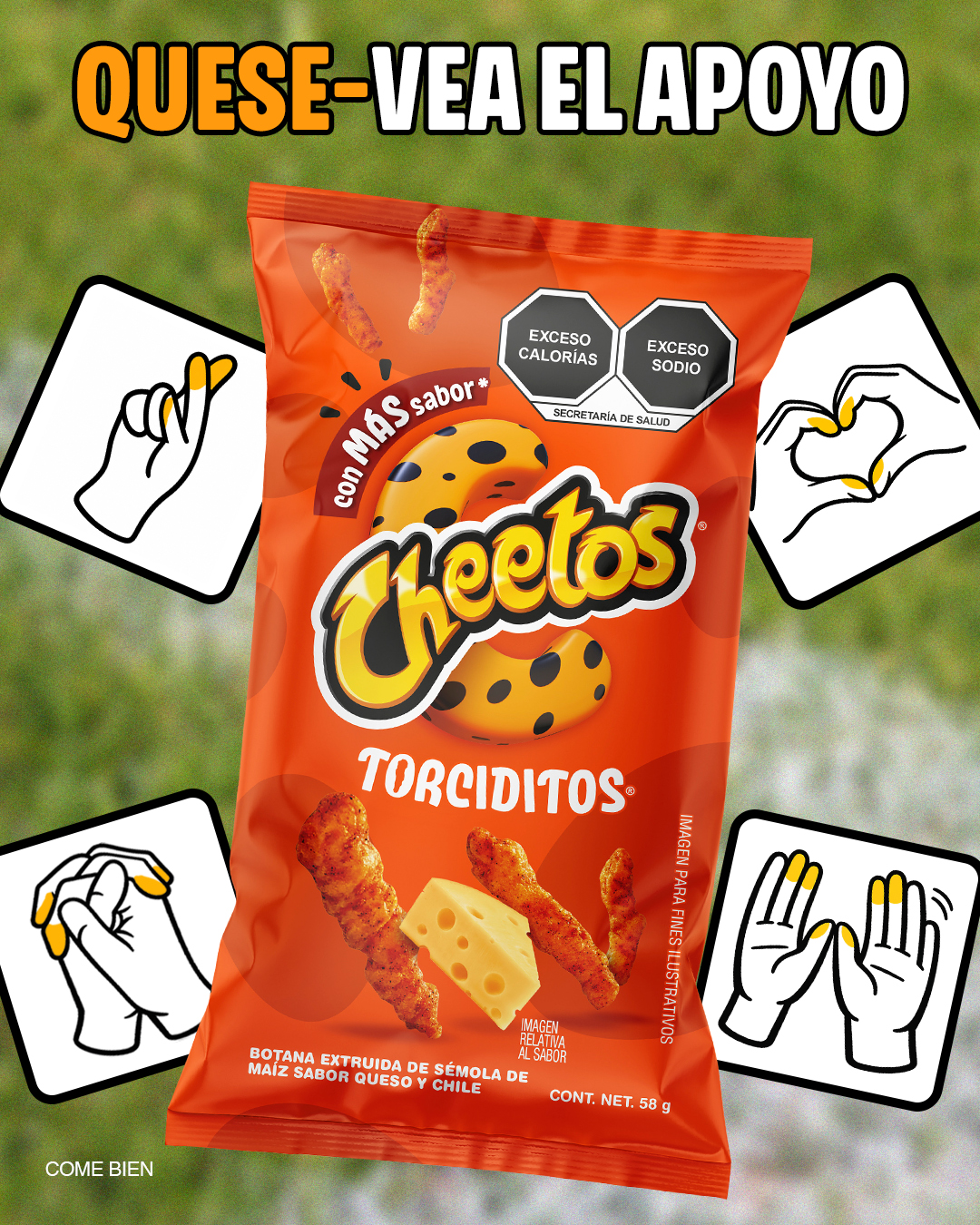 Cheetos MX Facebook ad