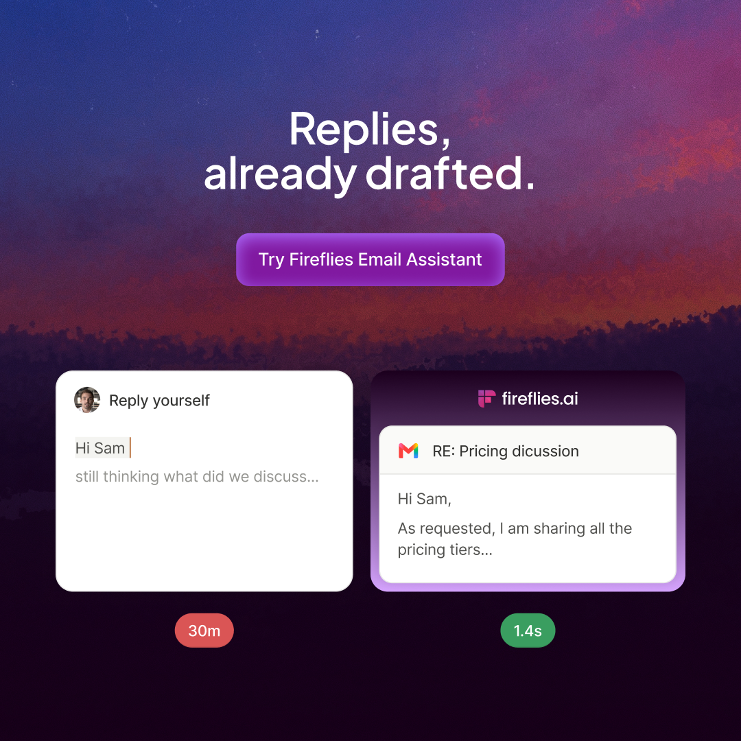 Fireflies.ai Facebook ad