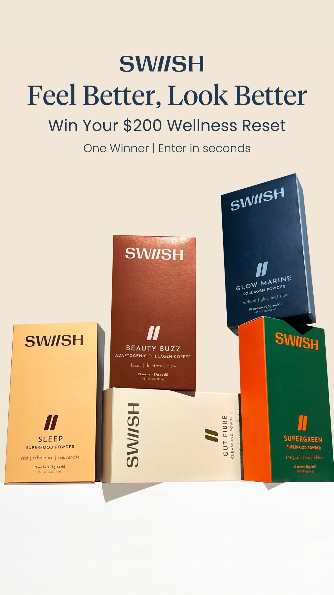 SWIISH Facebook ad