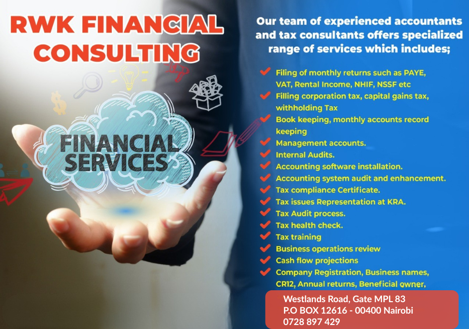 RWK Africa Facebook ad: Welcome to RWK Africa, where strategy meets financial…