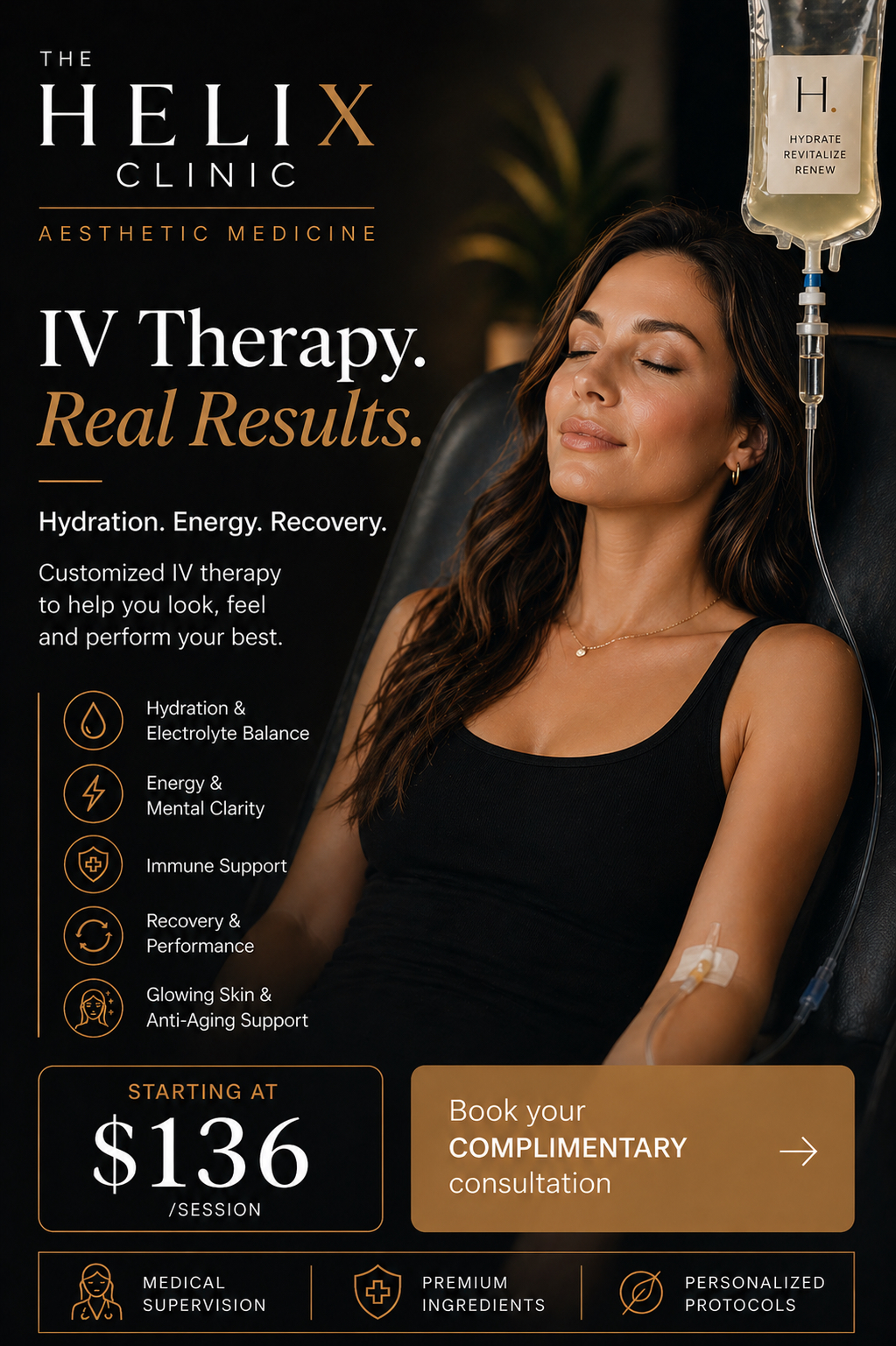 The Helix Clinic Facebook ad