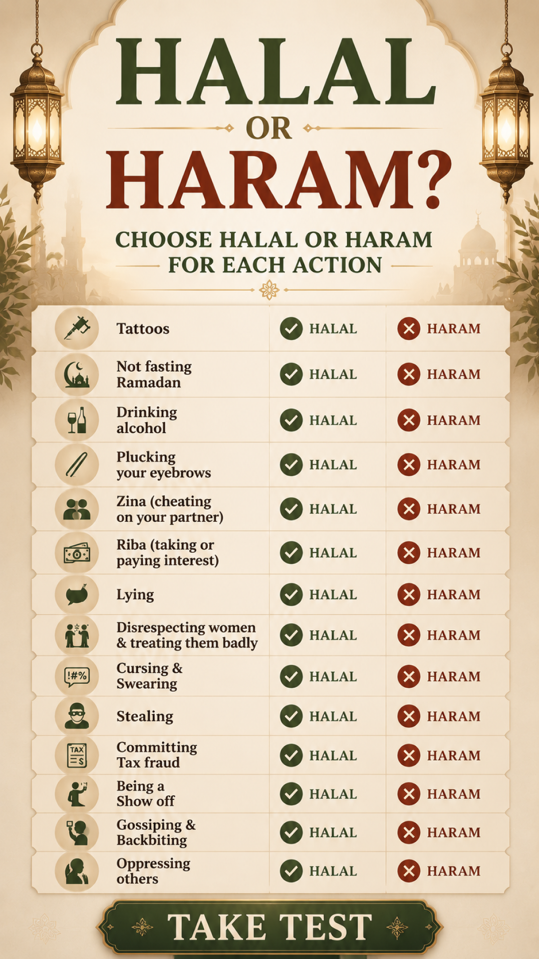 Imam Advice Daily Facebook ad