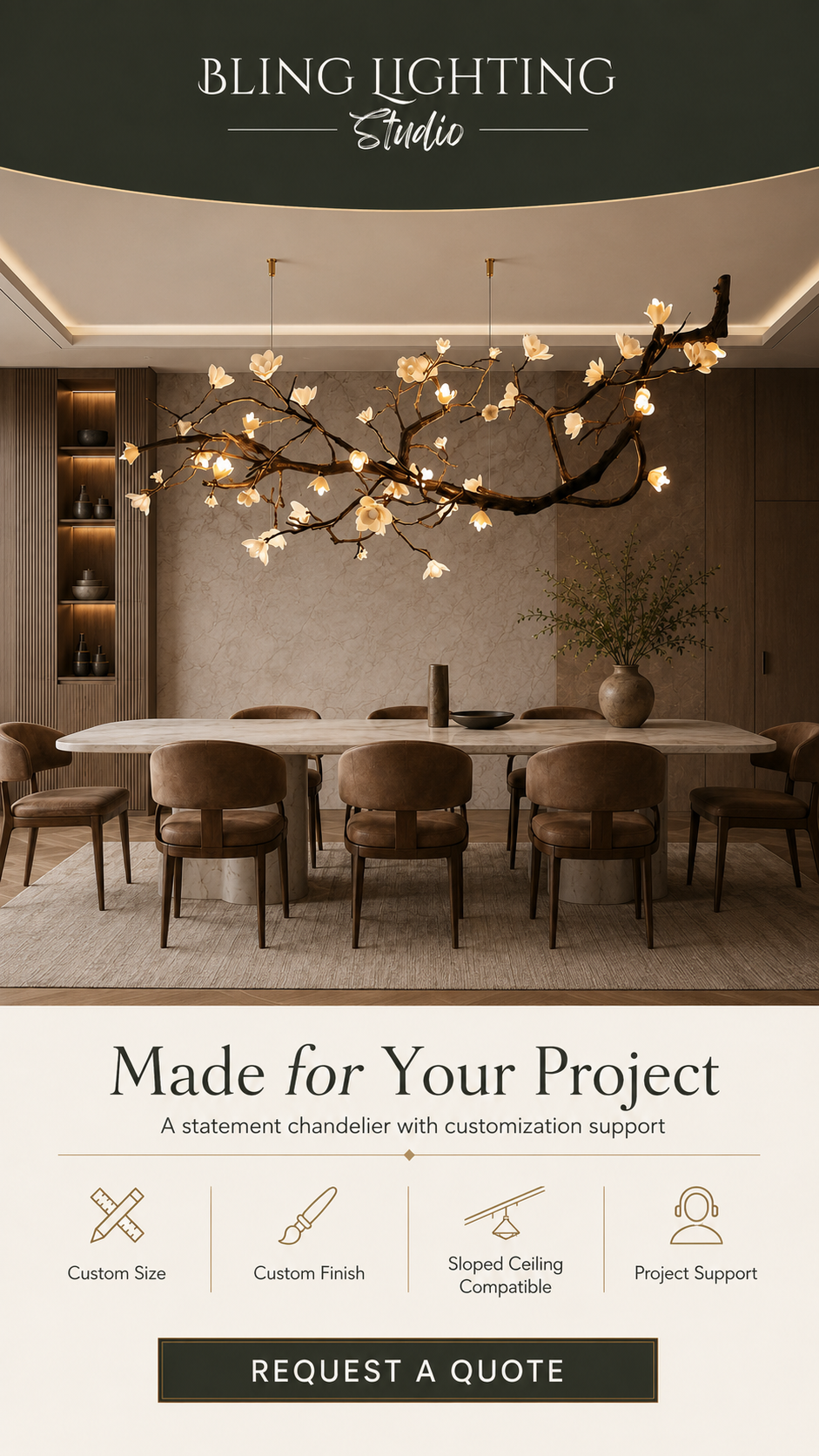 Bling Lighting Studio Facebook ad from Jul 13, 2026