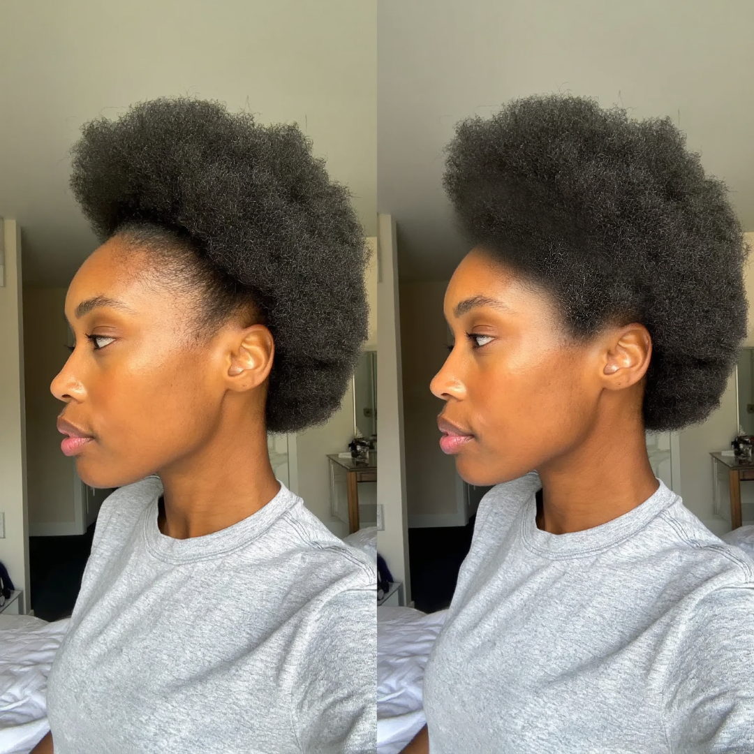 Keisha's Hair Journey Facebook ad