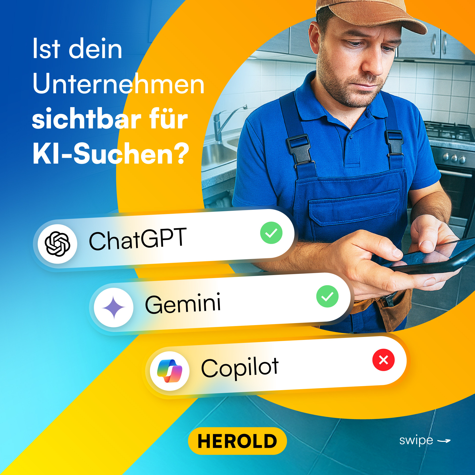 Herold Facebook ad