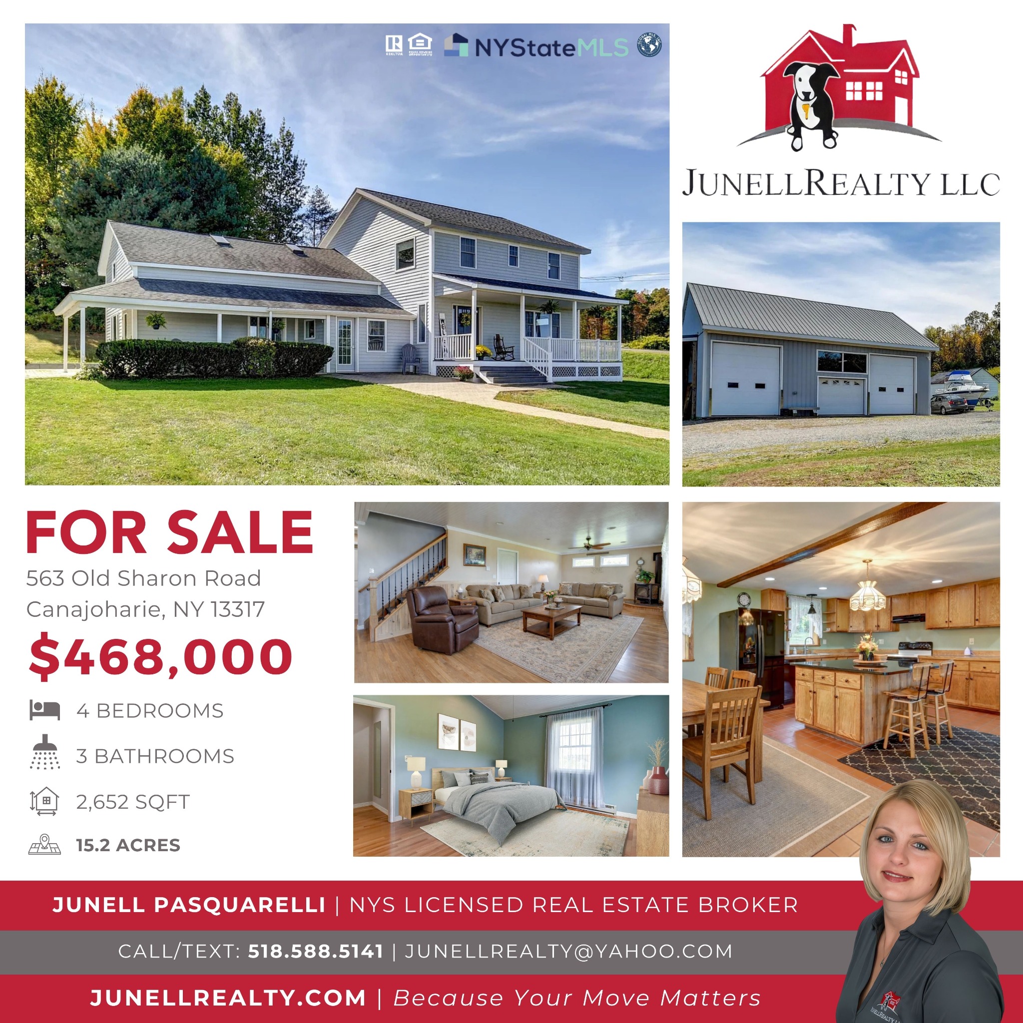 Junell Realty LLC Facebook ad: Junell Pasquarelli | Junell Realty LLC | NYS Licensed Real…