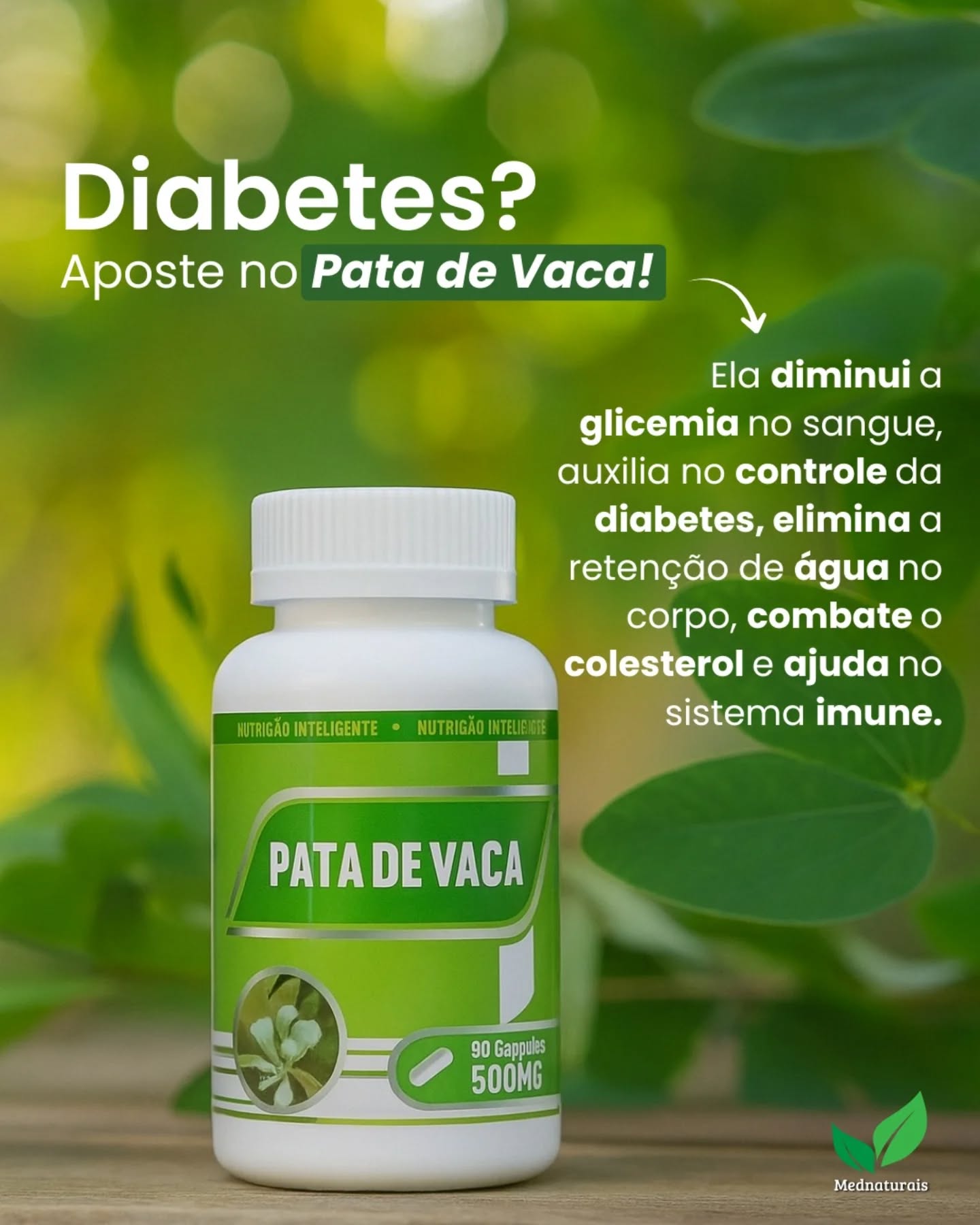 Mednaturais_RN Facebook ad: Pata-de-vaca e controle da glicemia