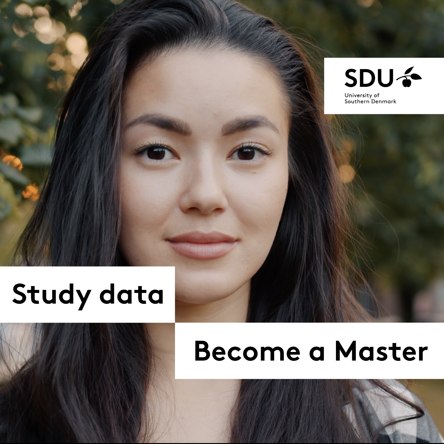 Det Naturvidenskabelige Fakultet, Syddansk Universitet Facebook ad: Study data. Become a Master!