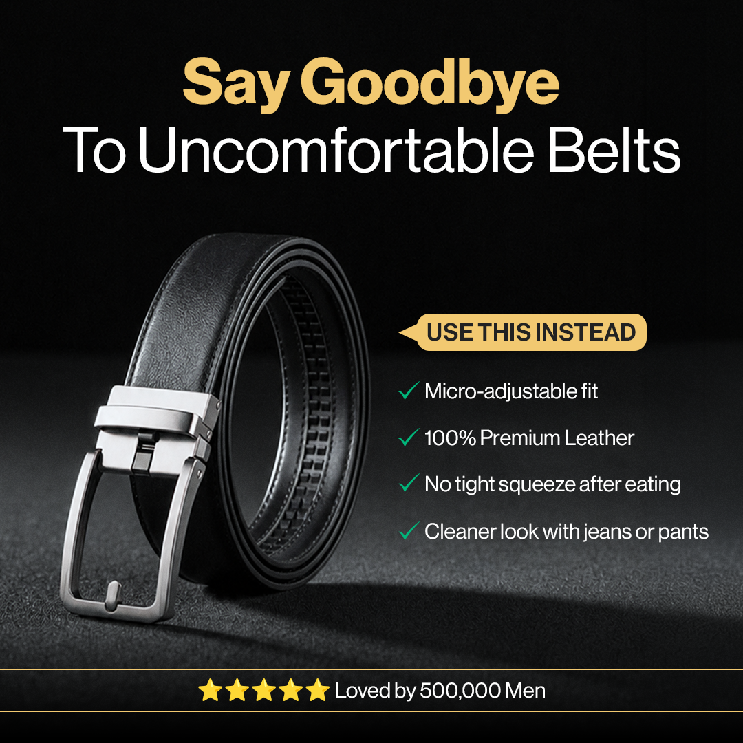Buckley Belts Facebook ad