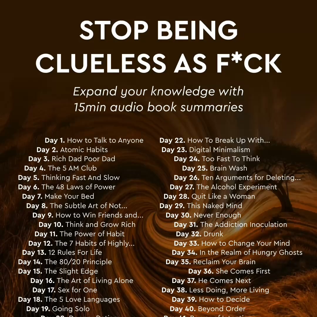 Blinkist Facebook ad: Stop Being Boring As F*ck With Blinkist, The App Apple…