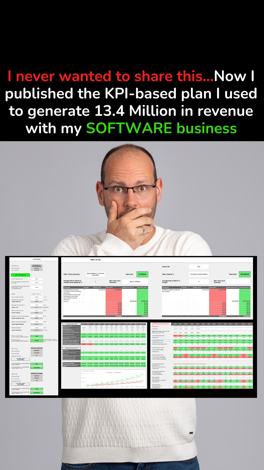 Flash Hub Facebook ad: Software- or AI Dev. Business Owner?