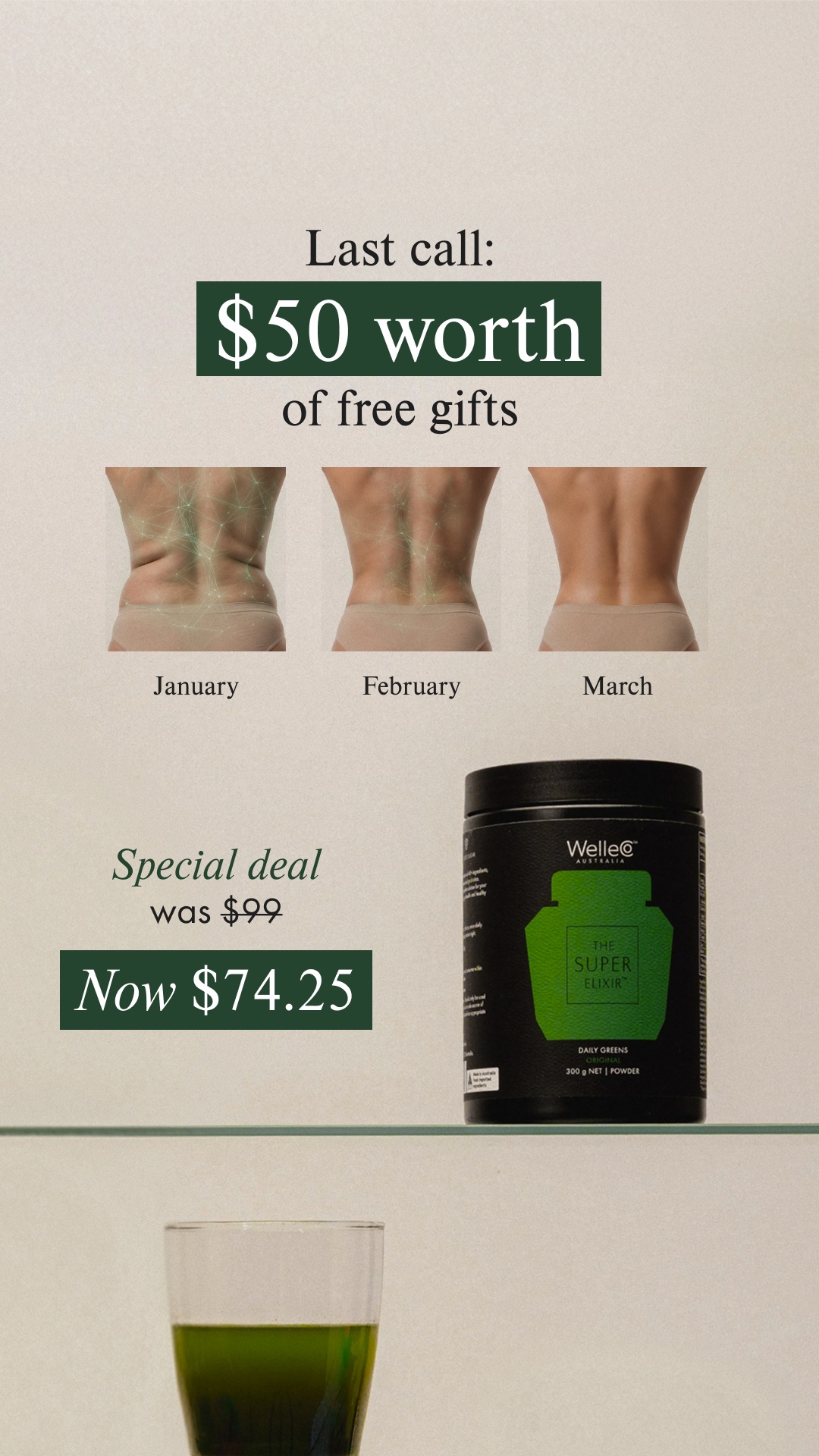 WelleCo Facebook ad