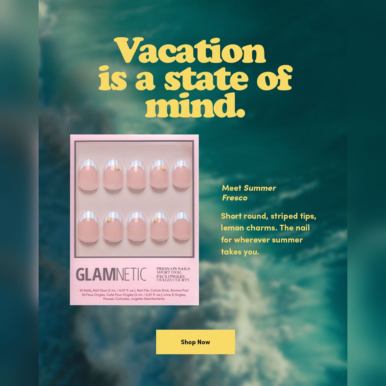 Glamnetic Facebook ad