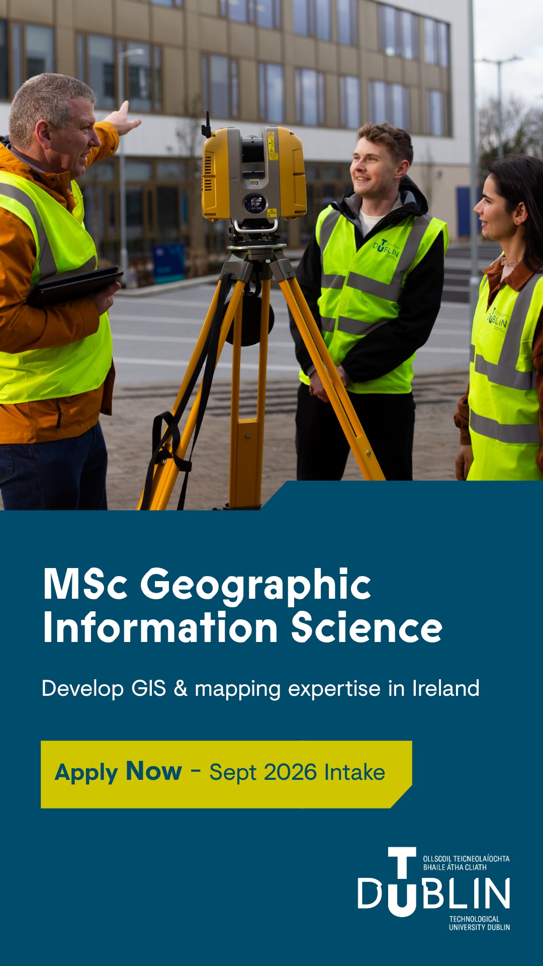 TU Dublin International Facebook ad from May 20, 2026