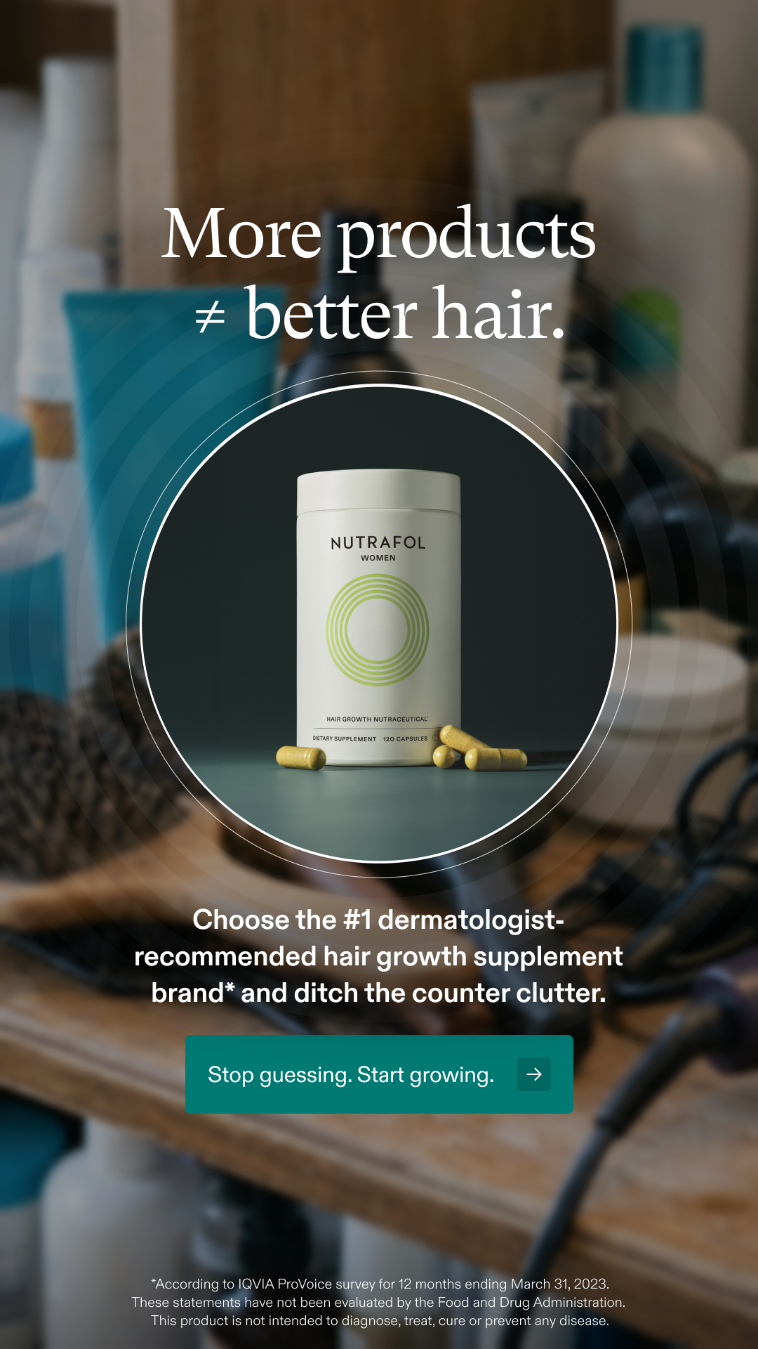 Nutrafol Facebook ad