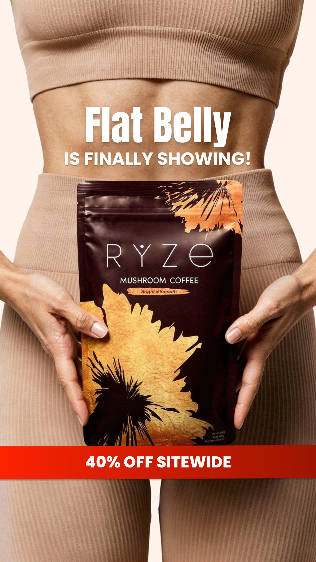 RYZE Superfoods Facebook ad