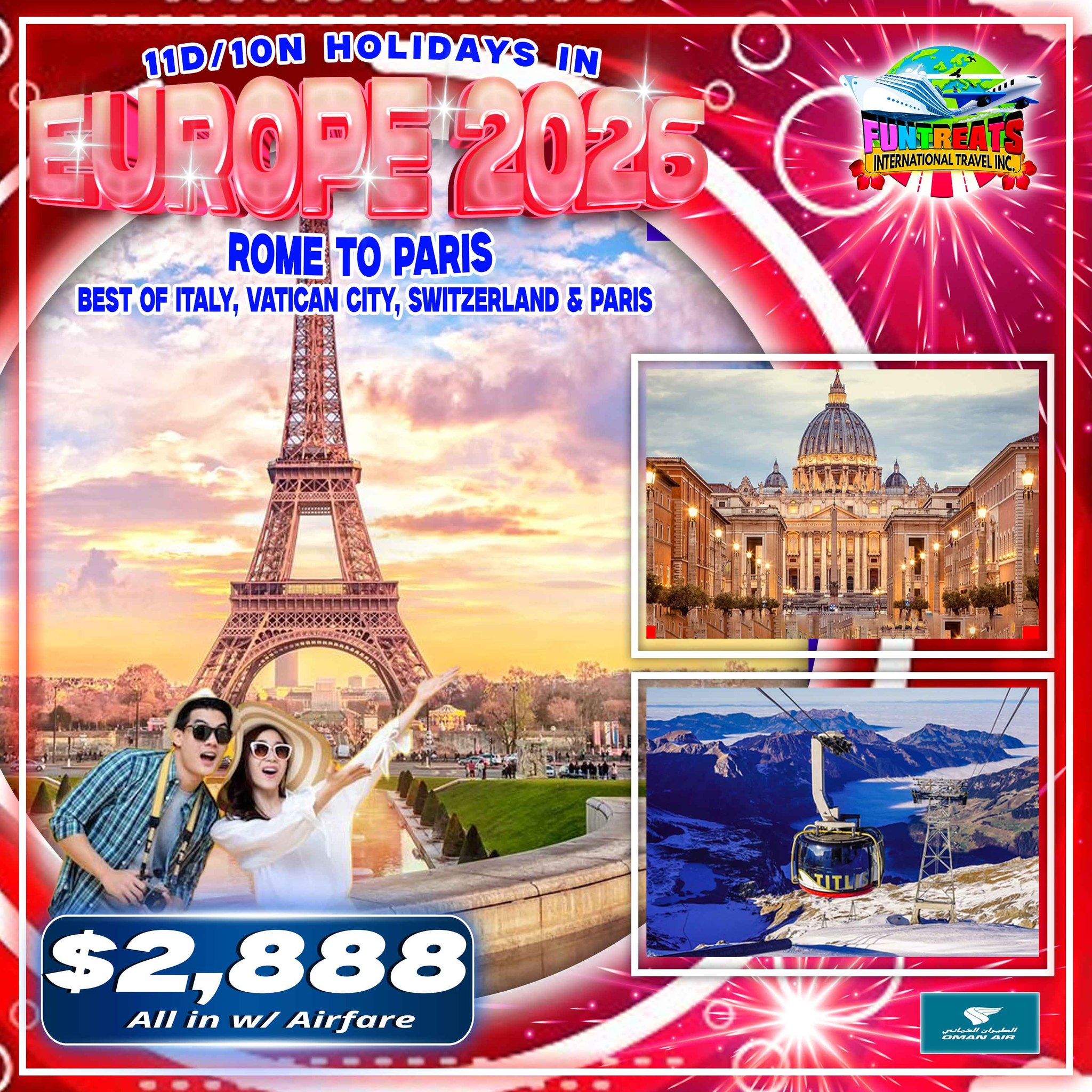 Funtreats Travel and Tours Facebook ad