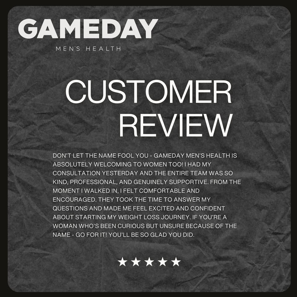 Gameday Men's Health Facebook ad