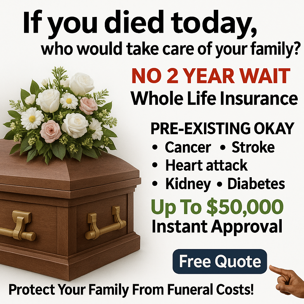 Joe Cardenas - Life Insurance Facebook ad: Don’t Leave Funeral Bills Behind