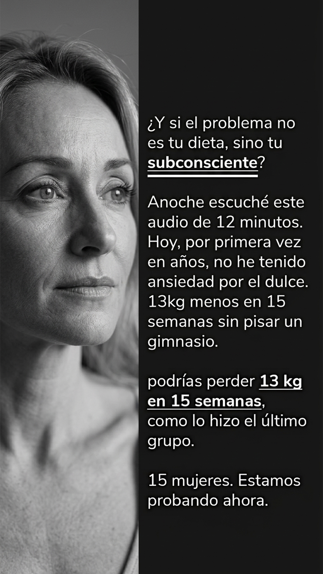 Kure: Weight Loss Hypnotherapy Facebook ad
