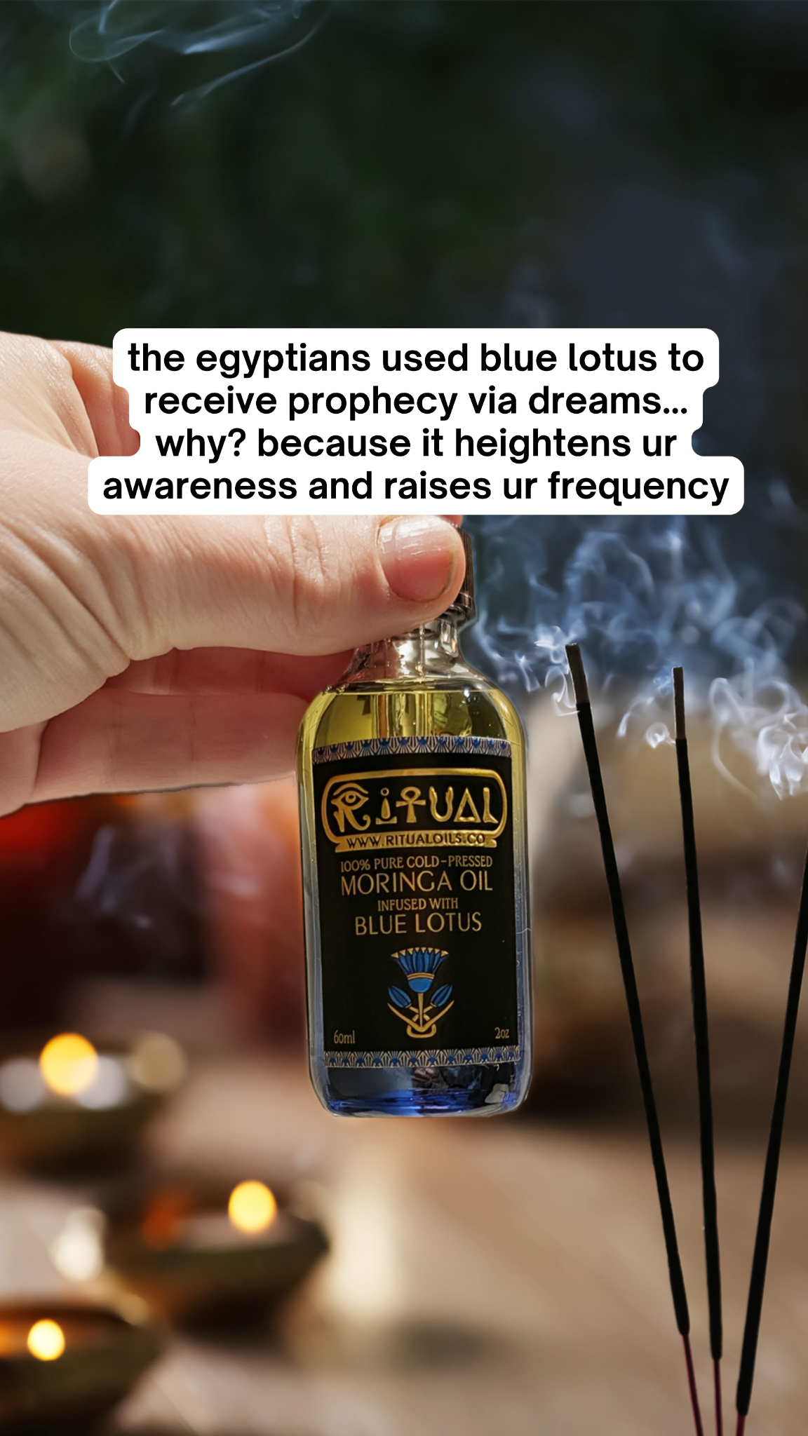 Ritual Oils Facebook ad
