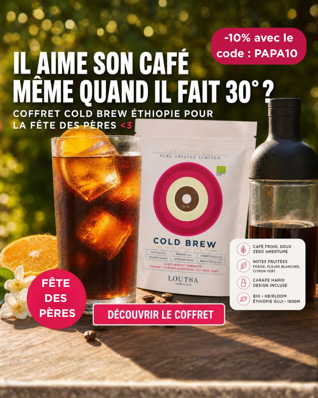 Loutsa Torréfacteur Facebook ad